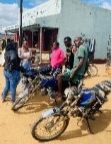 Actividade da cooperativa Táxi Moto